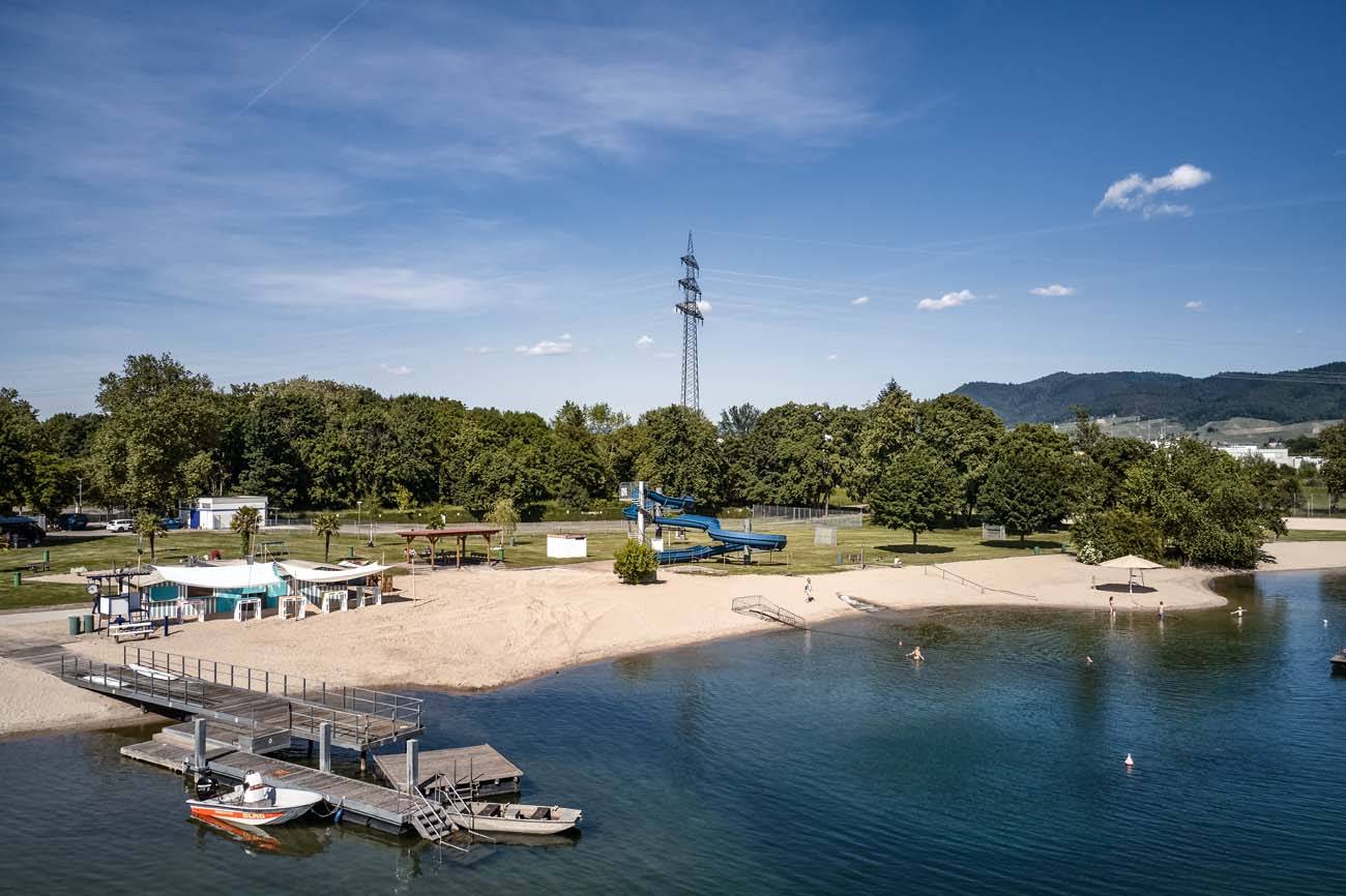 Plage et lac Gifiz